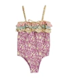 ZIMMERMANN CARNABY FLORAL SWIMSUIT (2-10 YEARS),15716293
