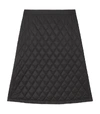 BURBERRY QUILTED MIDI SKIRT,15508761