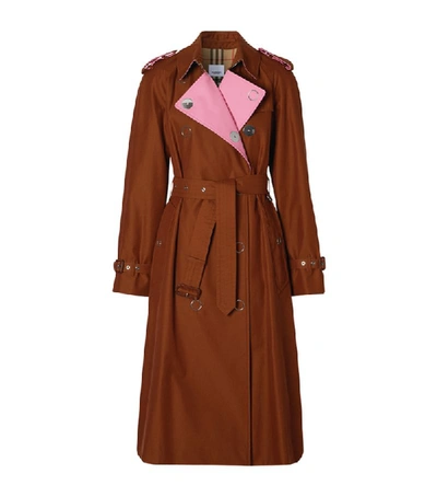 Burberry Cotton Gabardine Trench Coat