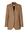 BURBERRY CHECK BLAZER,15728514