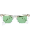 JACQUES MARIE MAGE CLEAR FRAME SUNGLASSES