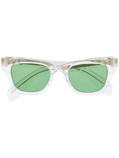 Jacques Marie Mage Clear Frame Sunglasses In Neutrals