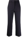 TWINSET CROPPED STRAIGHT-LEG TROUSERS