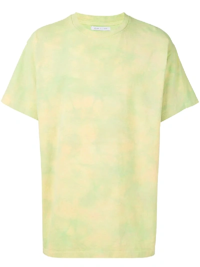 John Elliott Tie-dye Print Loose Fit T-shirt In Green
