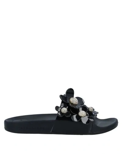 Marc Jacobs Sandals In Black