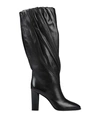 Givenchy Black Leather Boots In Black