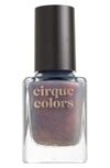 CIRQUE COLORS VELVETINE SLATE SHIMMER NAIL POLISH,VELVETINE