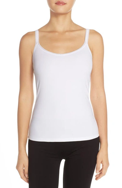 ON GOSSAMER REVERSIBLE STRETCH COTTON CAMISOLE,1427