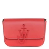 JW ANDERSON RED ANCHOR LEATHER BAG