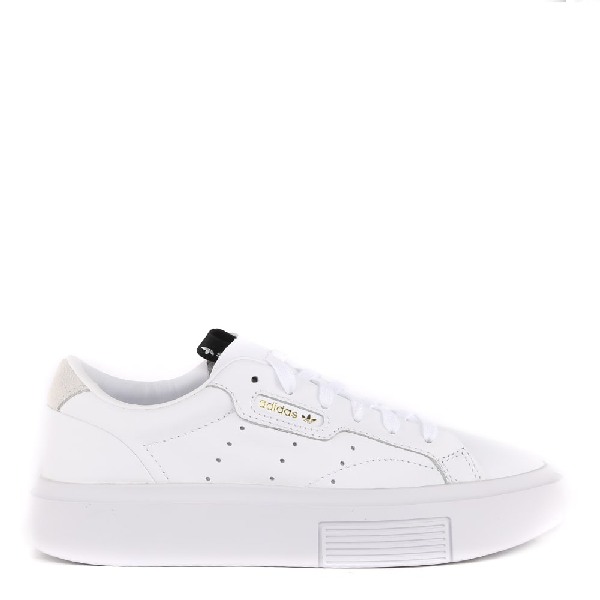 adidas sleek white sneaker