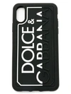 DOLCE & GABBANA LOGO IPHONE XR CASE