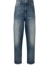 ISABEL MARANT ÉTOILE HIGH RISE STRAIGHT-LEG JEANS