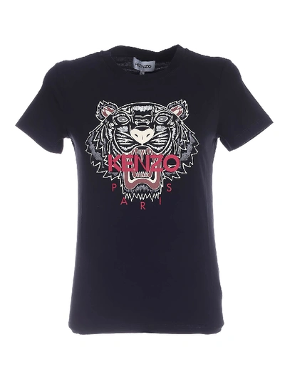Kenzo Tiger Classic T-shirt In Black