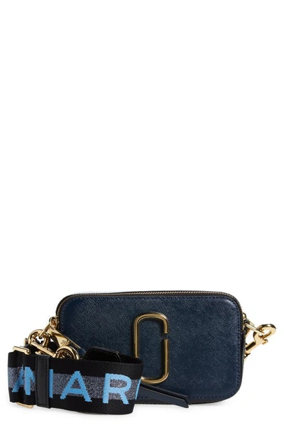 Marc Jacobs The Snapshot Bag In New Blue Sea Multi