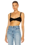Khaite Eda Cashmere Soft-cup Bra