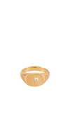 MIRANDA FRYE EMERSON SIGNET RING,MIRR-WL12