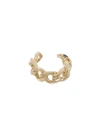 BY PARIAH 14K YELLOW GOLD MEDIUM CURB CHAIN EAR CUFF