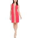 PAPPAGALLO BROOKE LACE-TRIM SHEATH DRESS