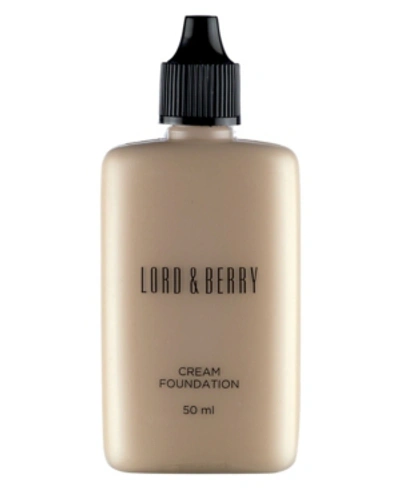 Lord & Berry Face Cream Foundation In Ivory