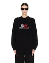 BALENCIAGA BLACK CASHMERE GYM WEAR SWEATER,626184/T4107/1000