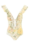 ZIMMERMANN FLORAL SWIMSUIT