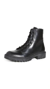 KENZO PIKE LACE UP BOOTS