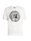 FENDI Cotton Circle Logo Logo T-Shirt