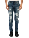 DOLCE & GABBANA SKINNY DENIM JEANS,11468529