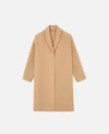 Stella Mccartney Bilpin Oversized Wool Coat In Grey