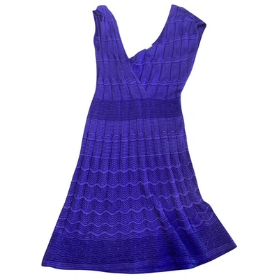 Pre-owned M Missoni Purple Dress