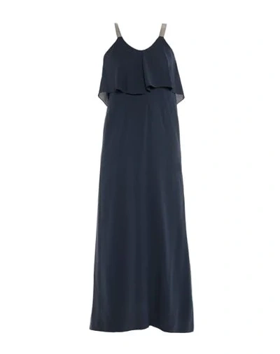 Brunello Cucinelli Formal Dress In Dark Blue
