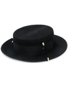 Ruslan Baginskiy Canotier Chain Detail Hat