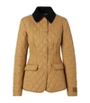 BURBERRY FITTED DIAMOND-QUILTED JACKET,15513159