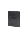 dressing gownRT GRAHAM FUSELAGE PAISLEY-EMBOSSED MAGNETIC FLIP LEATHER CARD CASE,0400012344356