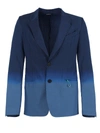 GIVENCHY GRADIENT BLUE JACQUARD BLAZER,BM308F130B