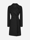 TAGLIATORE DOLLY WOOL AND CASHMERE COAT