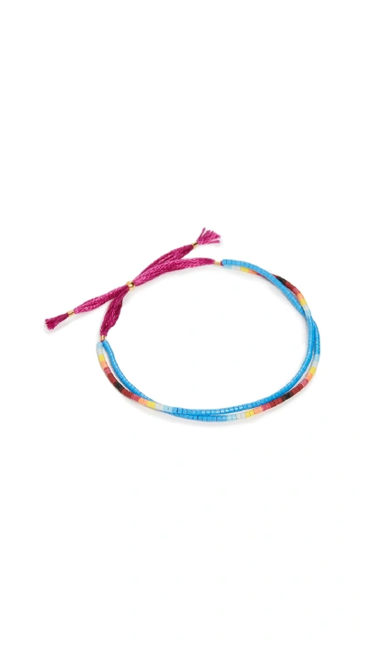 Shashi Carlita Bracelet In Magenta