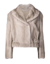 BRUNELLO CUCINELLI MINK CROPPED COAT