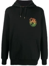 PAUL SMITH LOGO-PRINT LONG-SLEEVED HOODIE