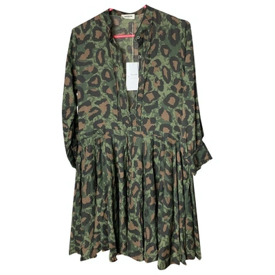 Pre-owned Zadig & Voltaire Fall Winter 2019 Khaki Dress