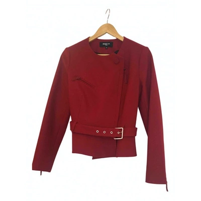 Pre-owned Paule Ka Red Wool Jacket
