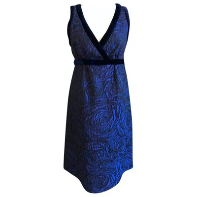 Pre-owned Armani Collezioni Blue Dress