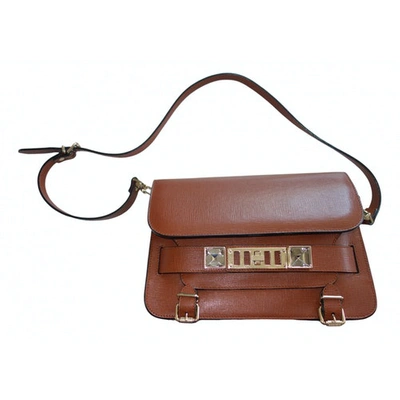 Pre-owned Proenza Schouler Ps11 Brown Leather Handbag