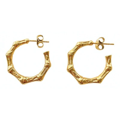 Pre-owned Claudie Pierlot Gold Gold Plated Earrings