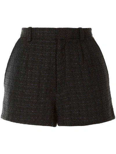 Iro Check Print Shorts In Black