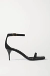 SAINT LAURENT LEXI SUEDE SANDALS