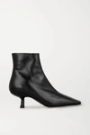 BY FAR LANGE LEATHER ANKLE BOOTS