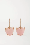 Irene Neuwirth Love 18-karat Rose Gold Opal Earrings In Rose Gold