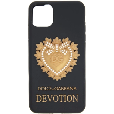 Dolce & Gabbana Dolce And Gabbana Black Devotion Iphone 11 Pro Max Case