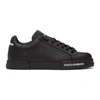 Dolce & Gabbana Sneakers Lowtop Nappa In Black